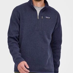 Patagonia Better Sweater 1/4-Zip Fleece Pullover Sweatshirt Men’s Small